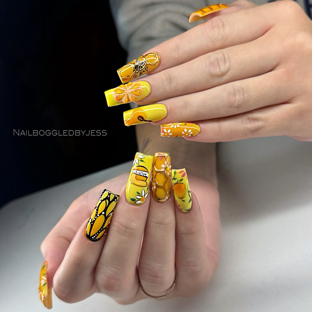 Full Set W/ Gel Polish at Nailboggled By Jess in Milwaukee, WI