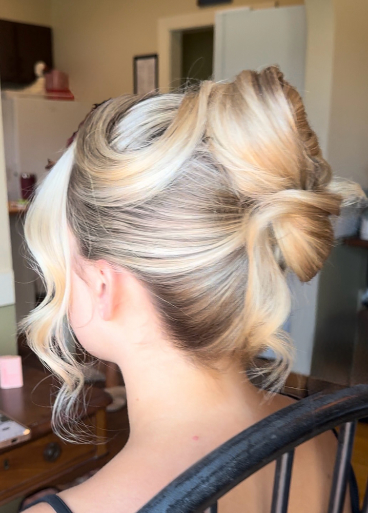 Updo at The Luxe Brunette Studio in Riverview, FL