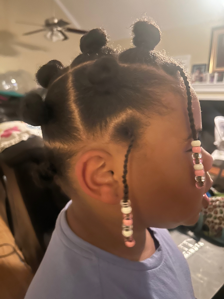 Bantu Knots at Loc’d in with Ariel in Olive Branch, MS