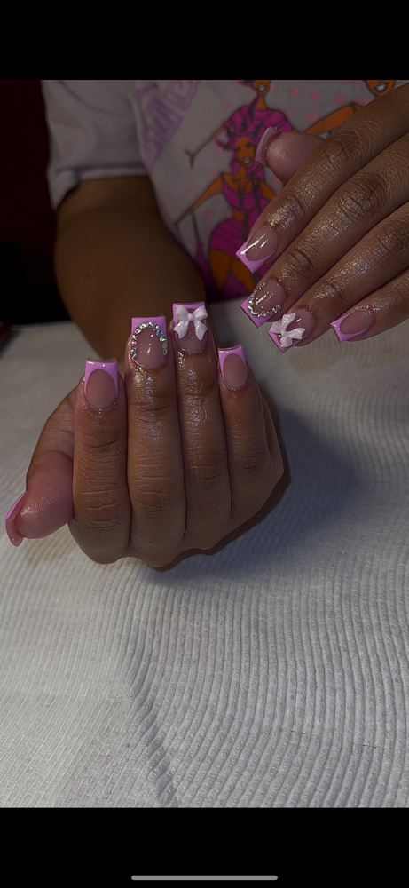 Short Nails at Anjewel Nails in Parma Heights, OH