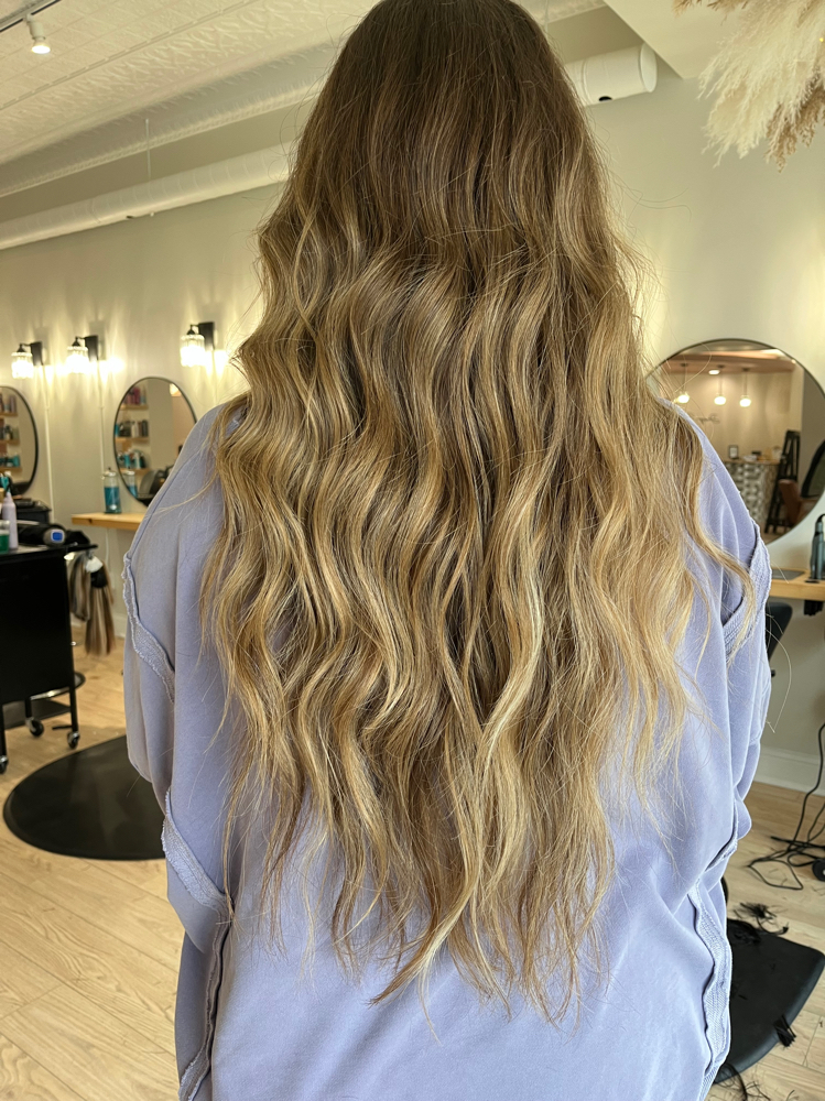 Hand Tied Move Up at Cayliedoeshair in Homer, MI