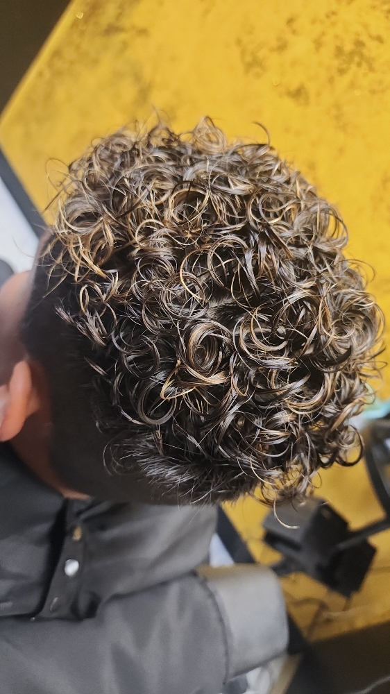 Short Hair Perm