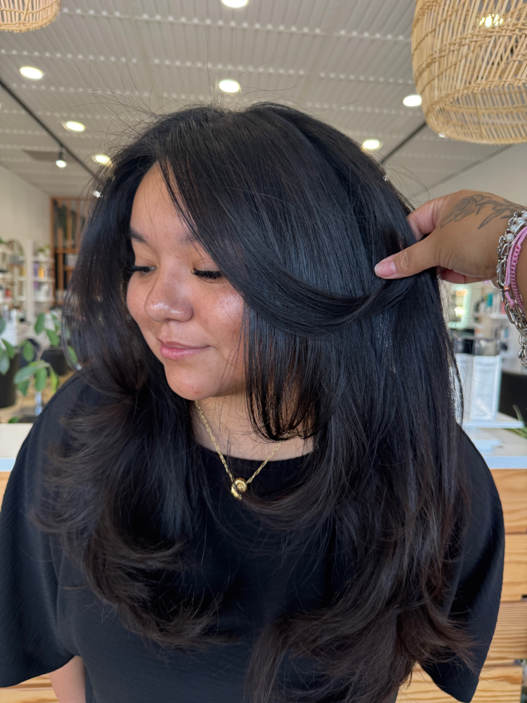 Add On Haircut W/service