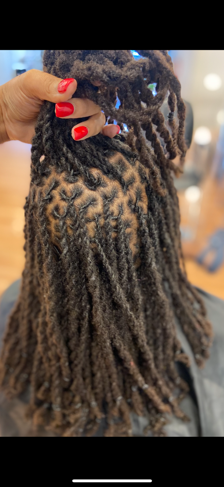 Locs + Two Strand Twist