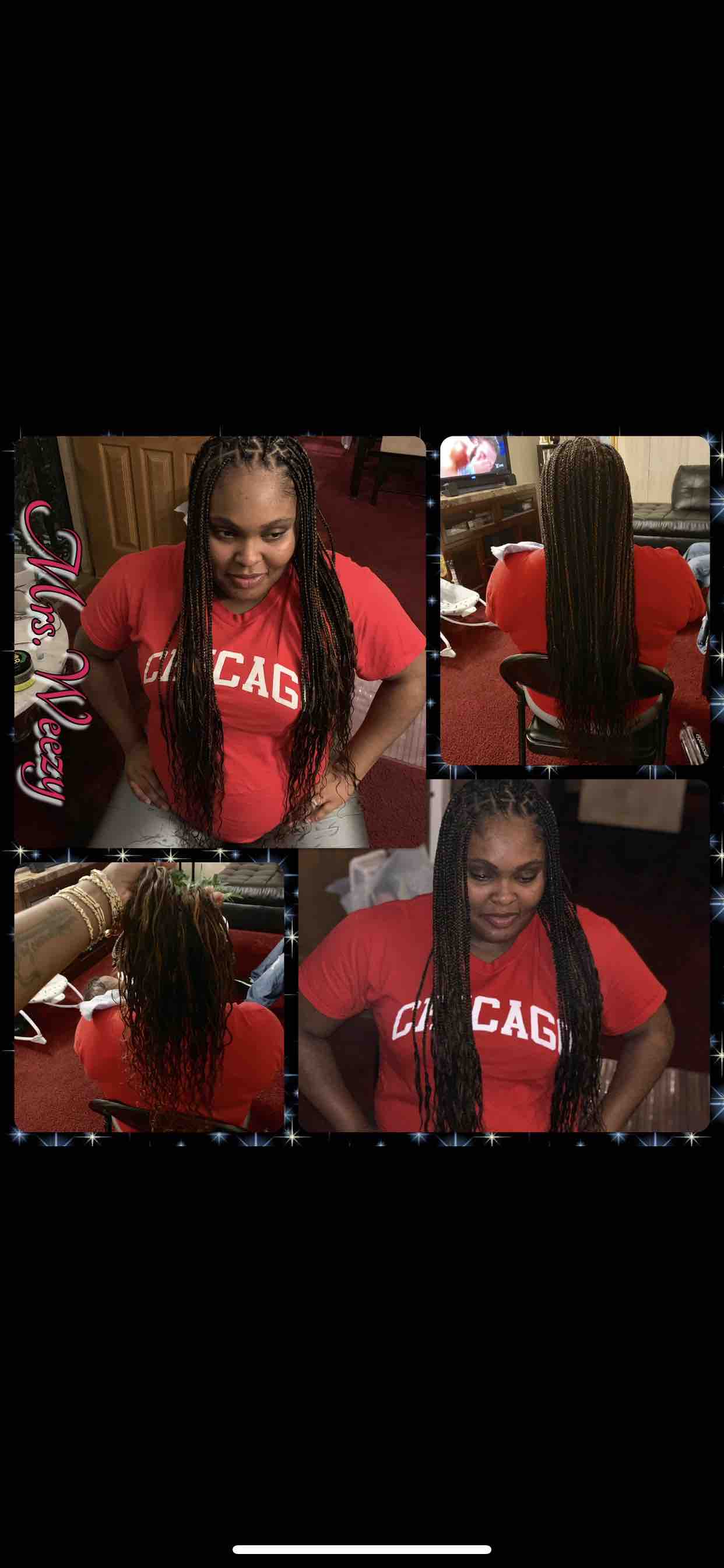 Medium Knotless W/ Human Hair Ends