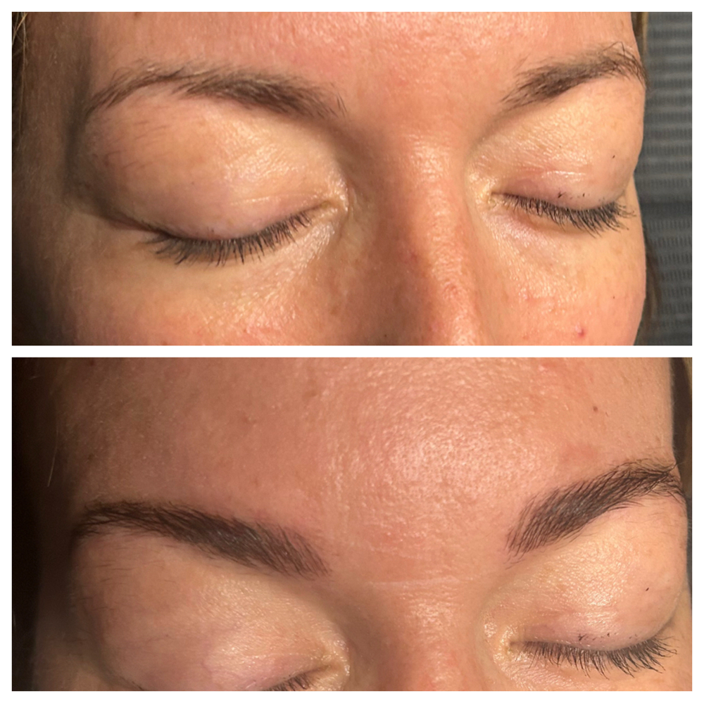 Eyebrow Lamination and Tint