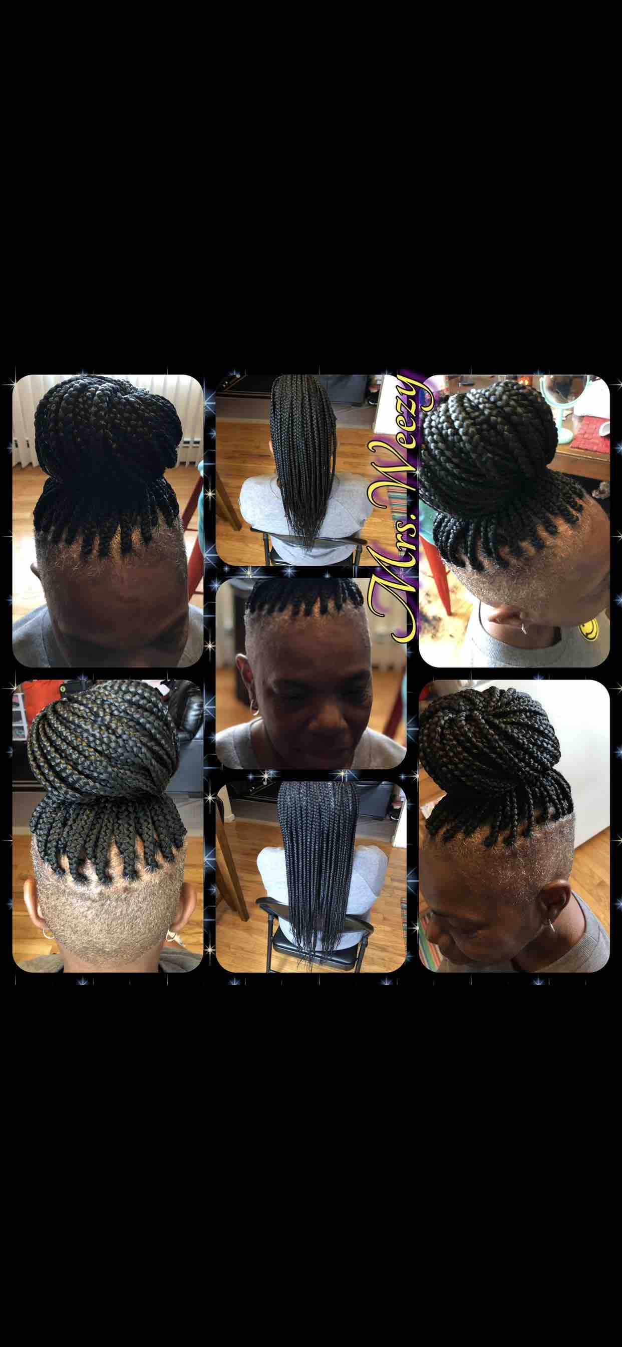 Boxbraids Just The Top (long/small)