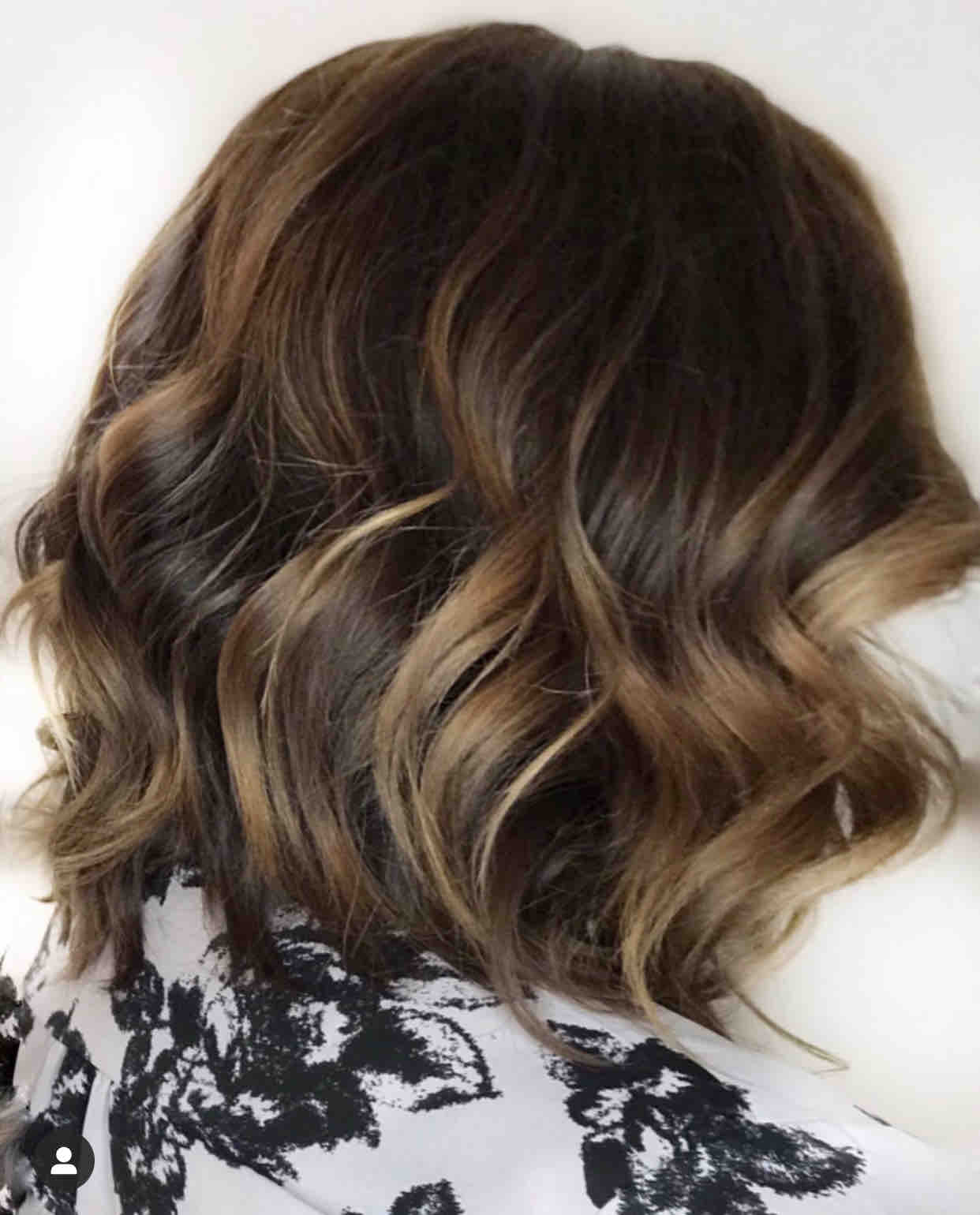 Color Root Touchups & Haircut