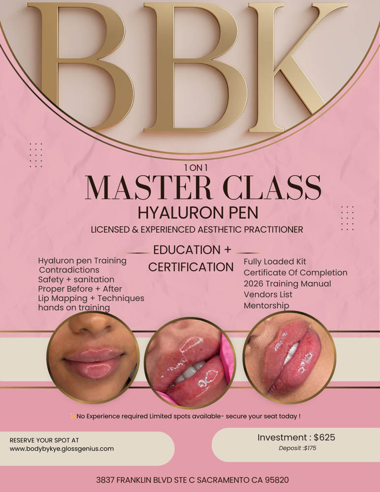 Lip Filler Master Class