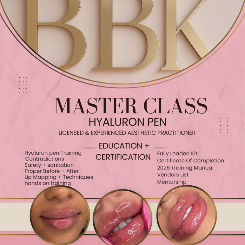 Lip Filler Master Class at Bodybykye in Sacramento, CA