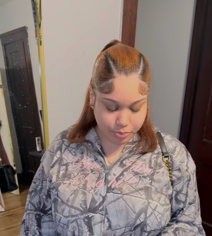 Half Up Half Down (Natural) at Ultra Touch in Cleveland, OH