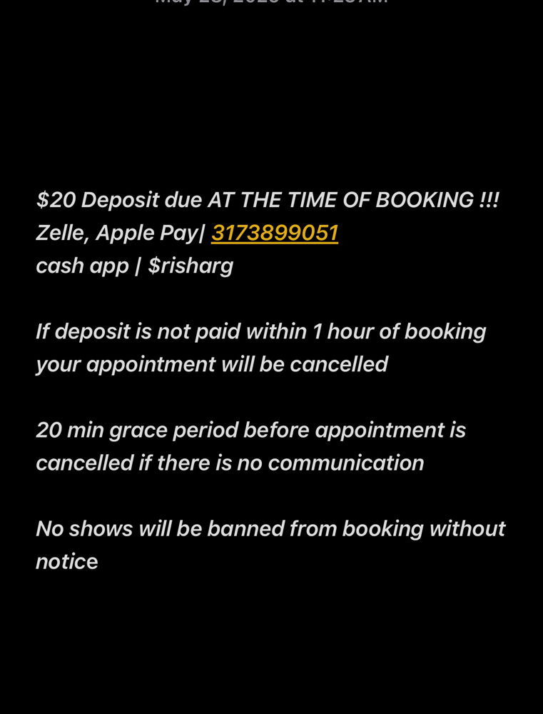 Stop!! Please Read Before Booking!!