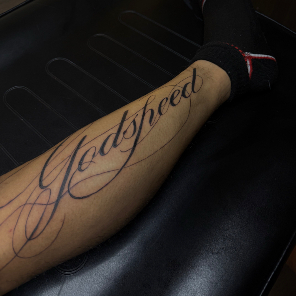 Script Tattoos at Sori ink in Winston Salem, NC