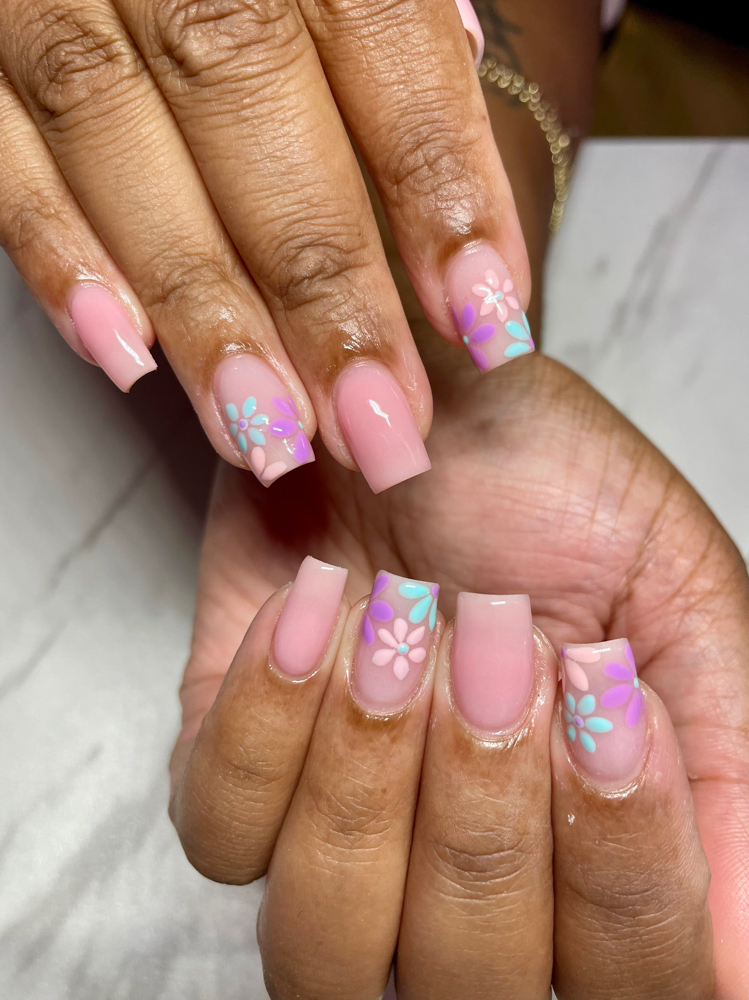 Small Nail Design 4 Nails