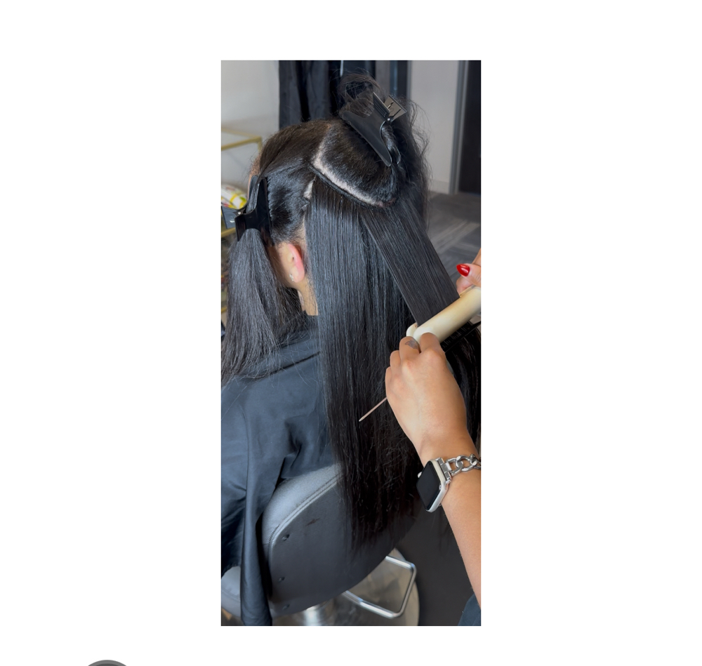 Micro link Weft Install