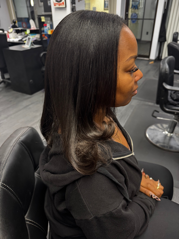 Silk Press, Steam x Trim