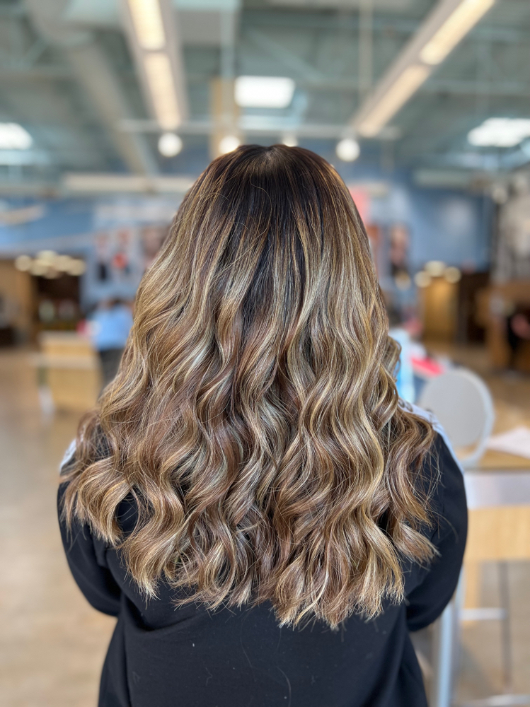 Hair color + Trim Haircut