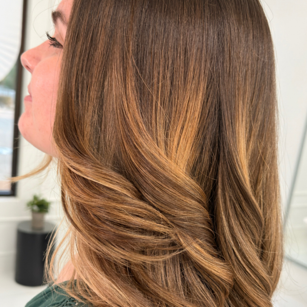 Balayage Medium Hair at Hair Life By Charles in San Antonio, TX