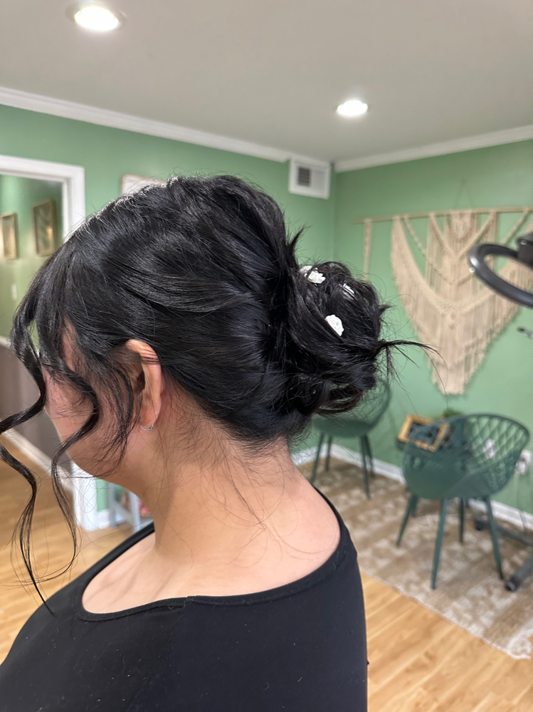 Updo/special occasion