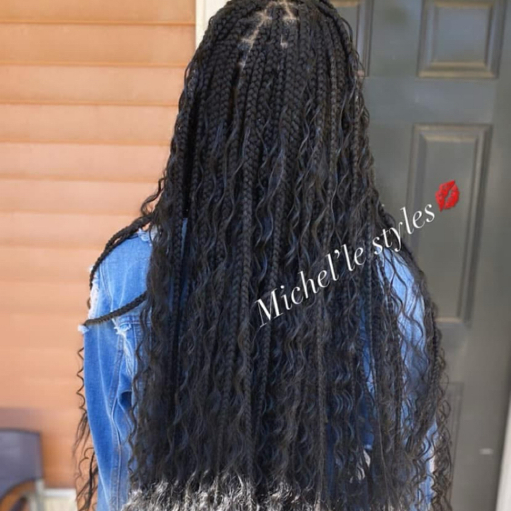 Boho Knotless at Michel’le Styles in Summerville, SC