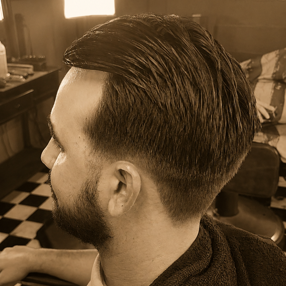 Proper Haircut at Prohibition Proper Barbershop in Nashville, TN