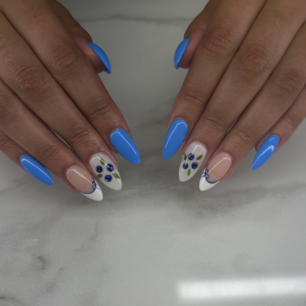 2 Finger Designs at jazz does nails in Bellevue, WA