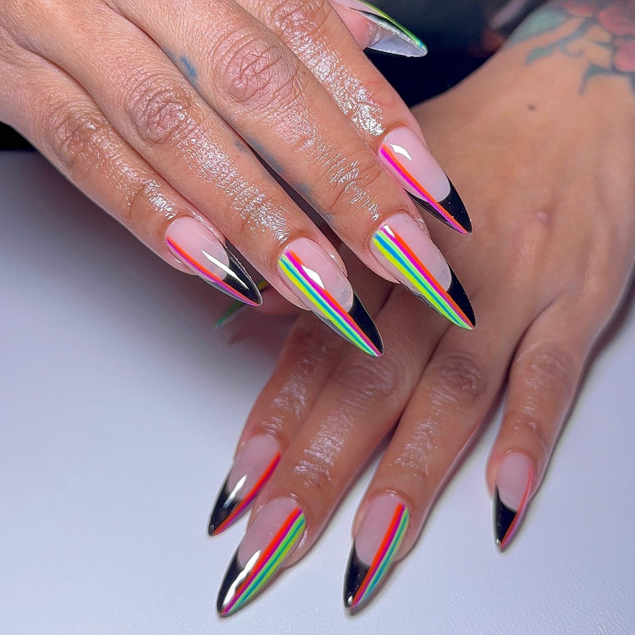 Gel X Long Full Set at Nasha’s Nail House in Warner Robins, GA