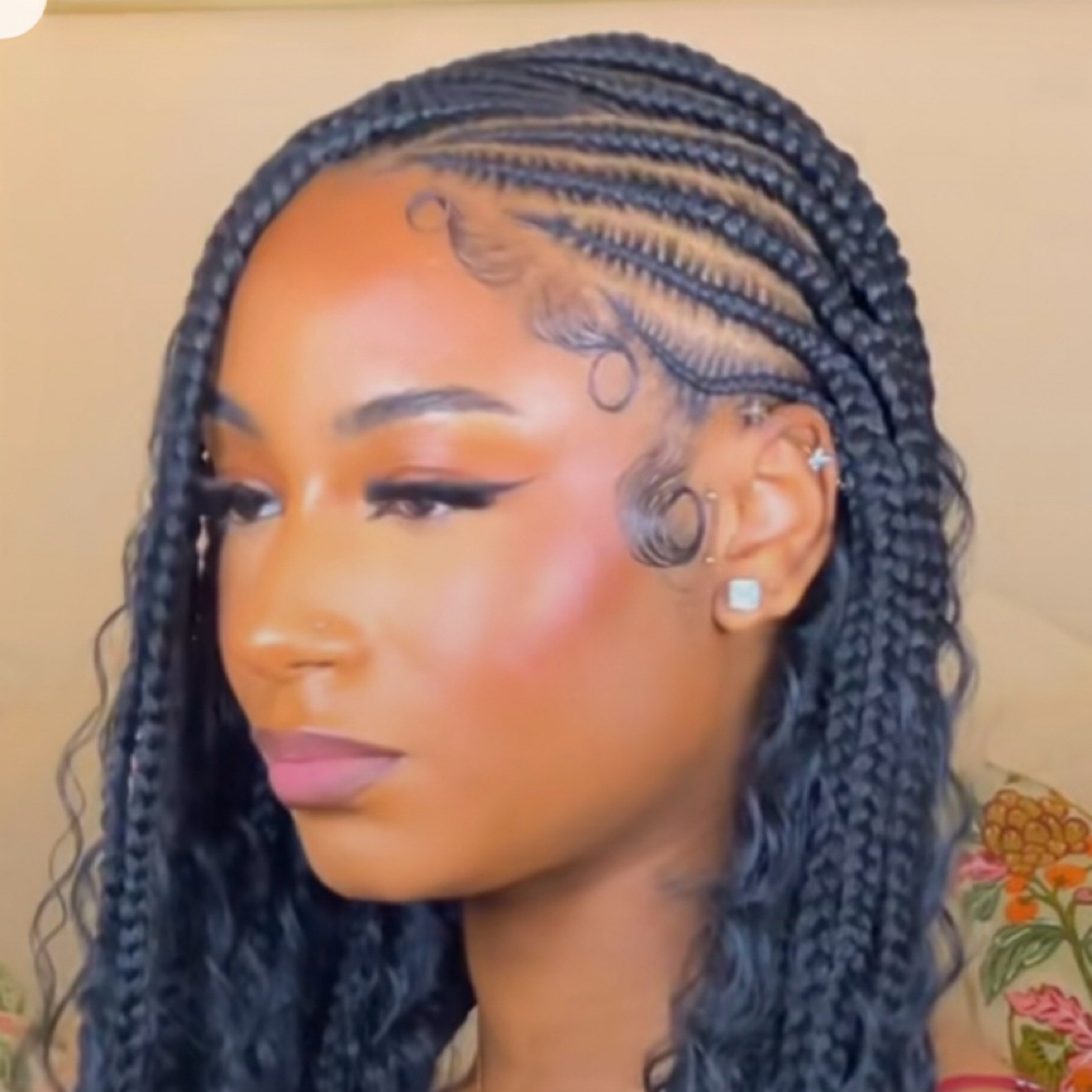 FULANI BOHO BRAIDS at Quin's Hair Braiding in Upper Marlboro, MD