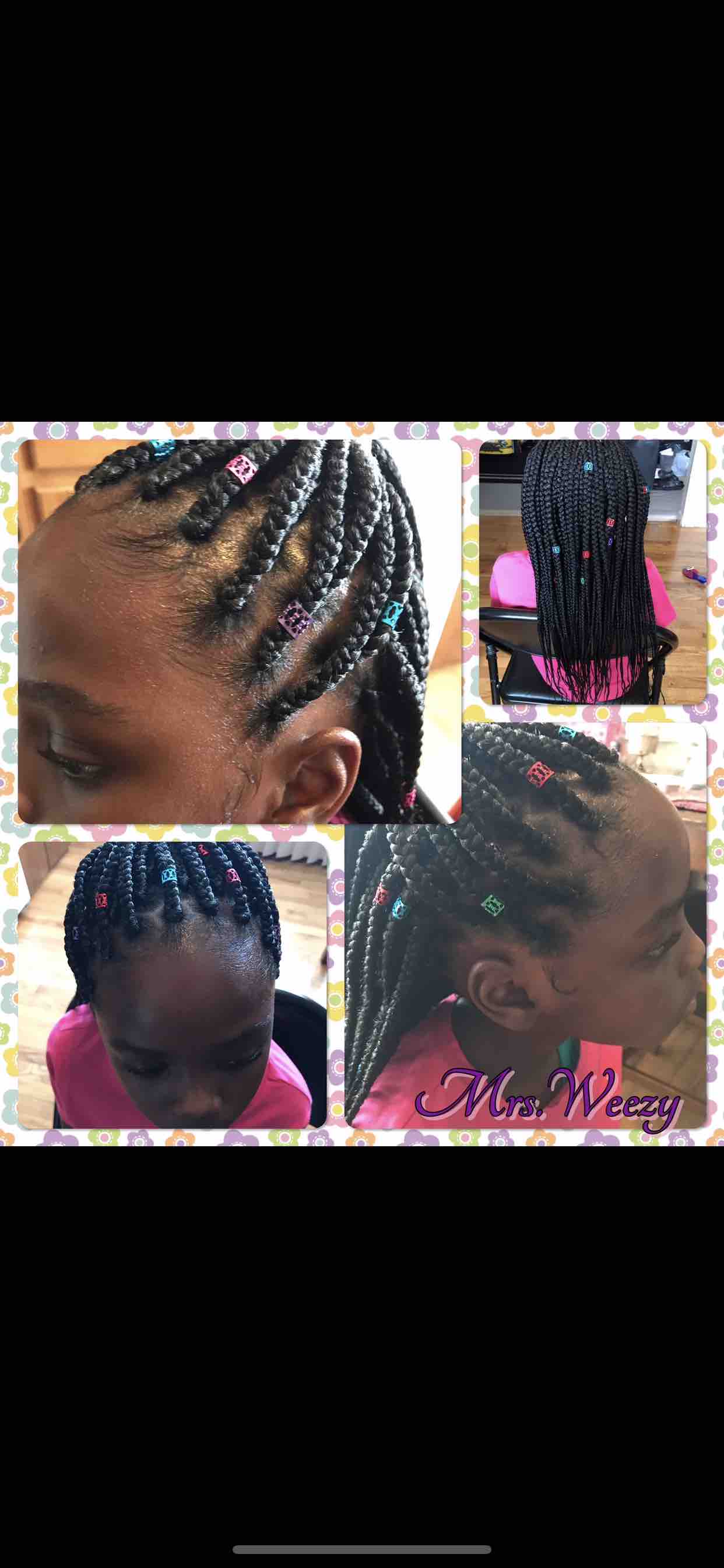 Kids Small boxbraids (to Age 10)