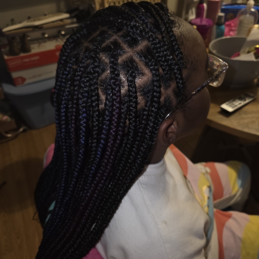 Kid’s Knotless (Ages 4-14) at Glamour Effect Beauty in Columbia, SC