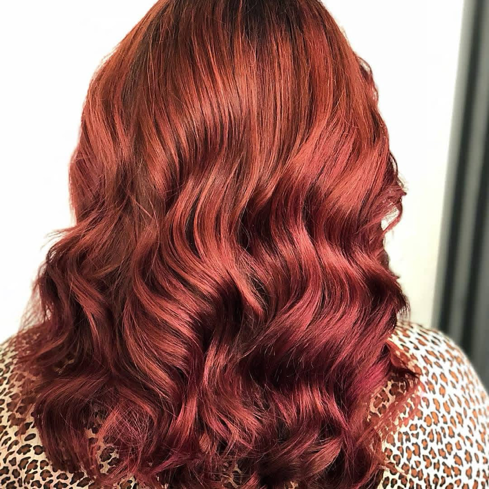 Long Hair Cut With Style at Mary Ann Pope in Hewitt, TX