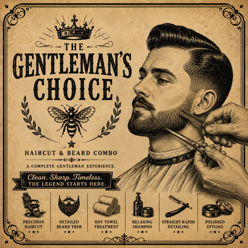 The Gentlemens Choice at lily flagg barbershop in Huntsville, AL