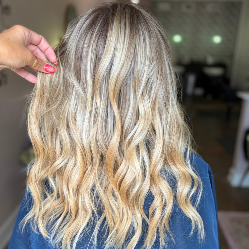 Lived-In Blonding at Shelby Hardin Hair in Starkville, MS