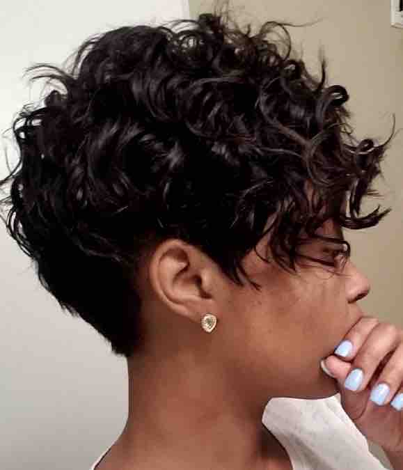 TRACKS IN BETWEEN HAIR