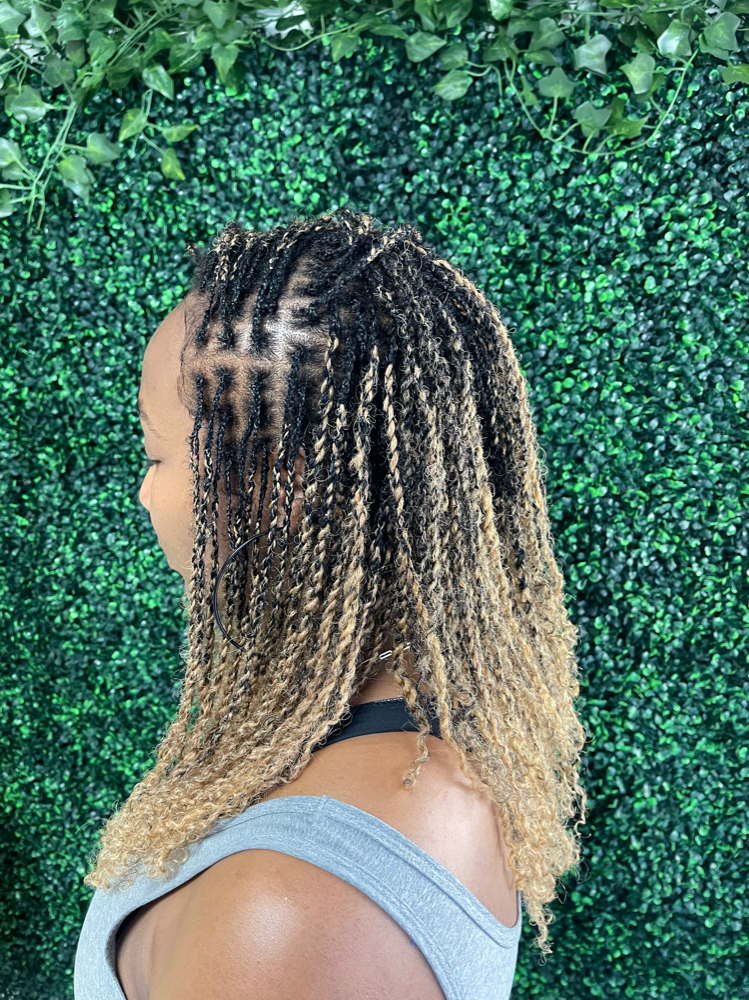 MicroLocs Twist/Braid w/Ext 14”-16”