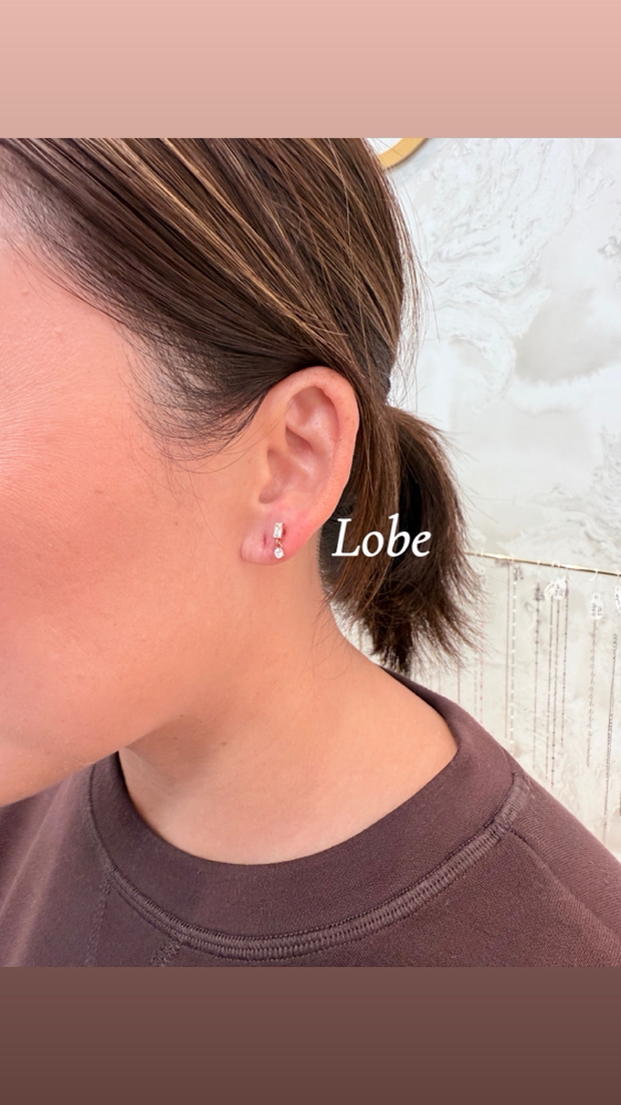 Double Lobe Piercing