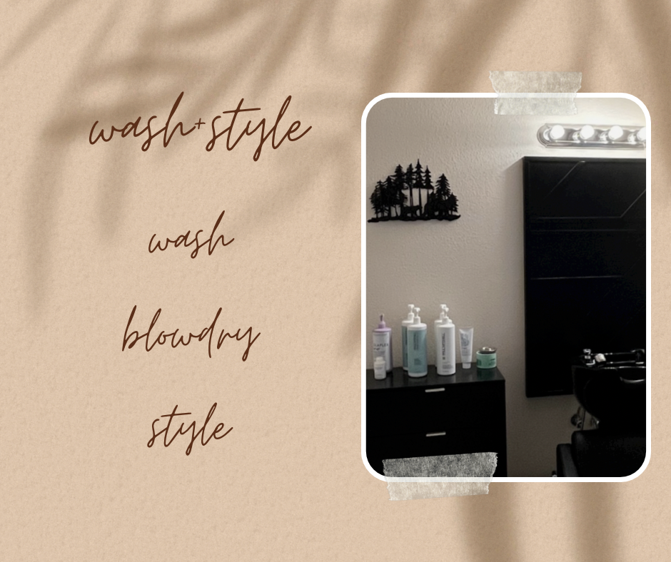 wash and style