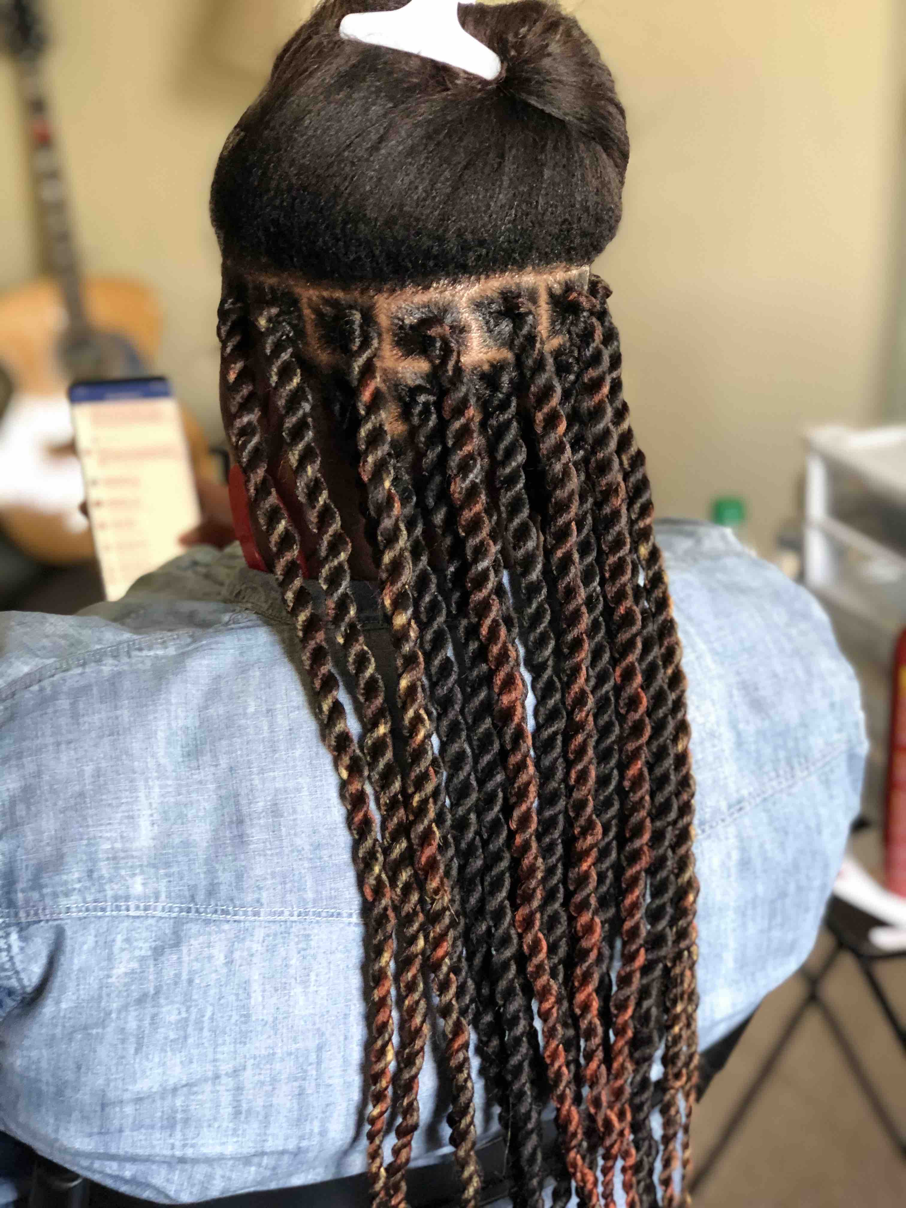 Sengalese Twists (bra Strap Length)