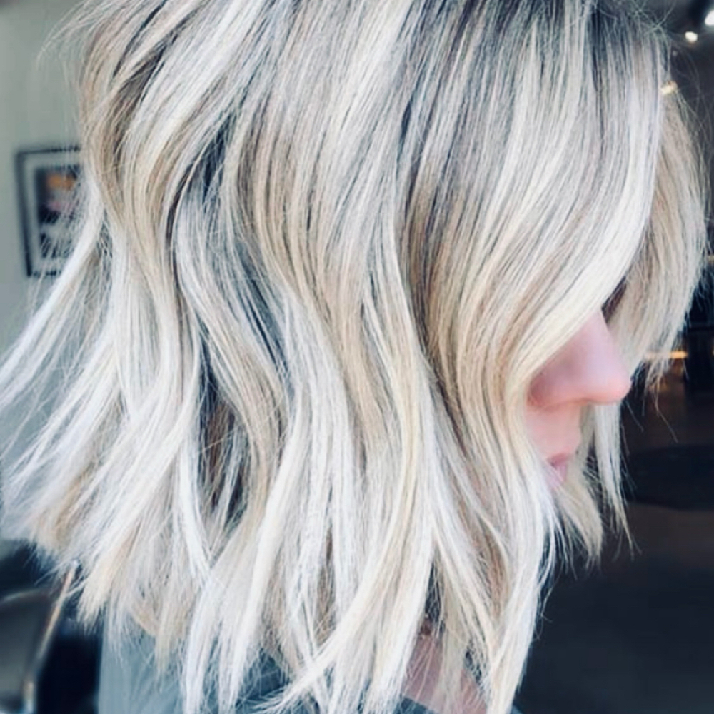 Face Framing Highlights at Luca Hair Professionals in Bloomingdale, IL