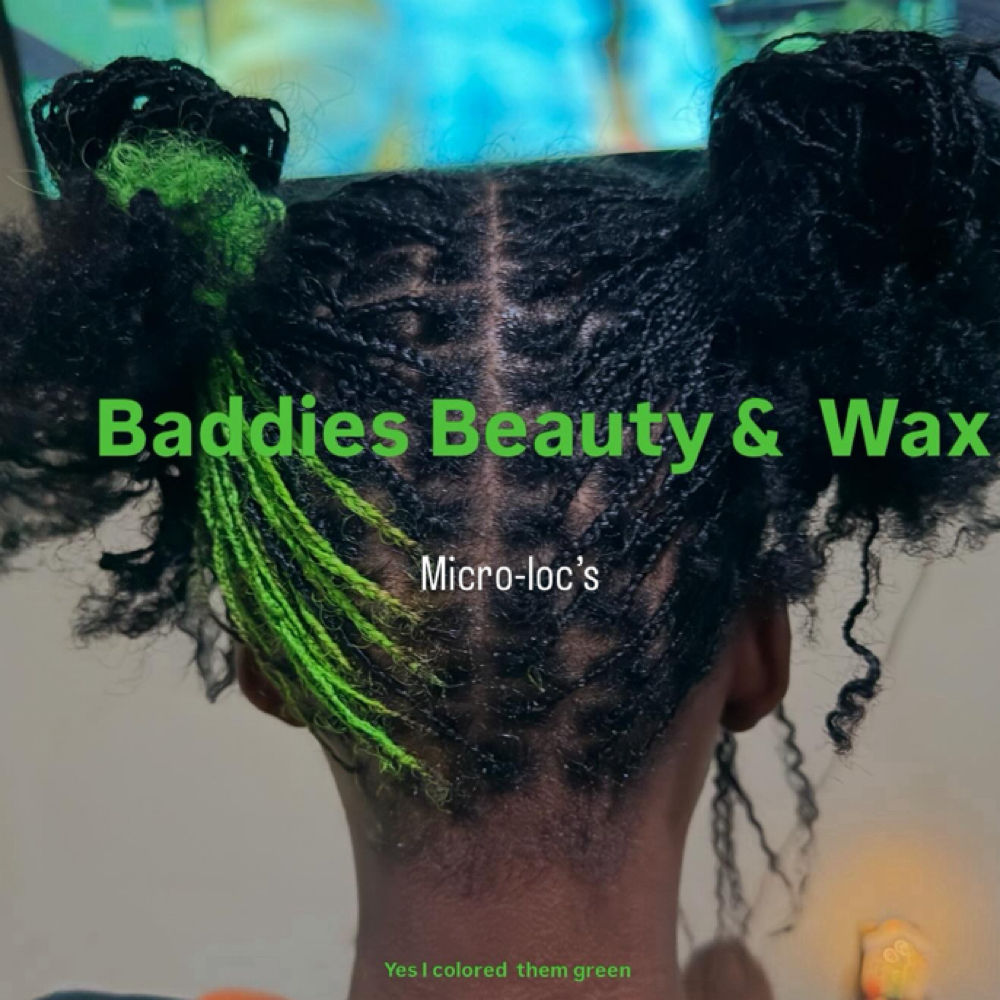 Micro-Locs at Baddies Beauty & Wax in Raleigh, NC