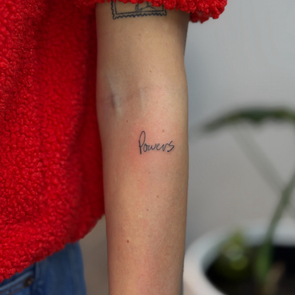 Handwriting at Sunspell 716 in Hamburg, NY