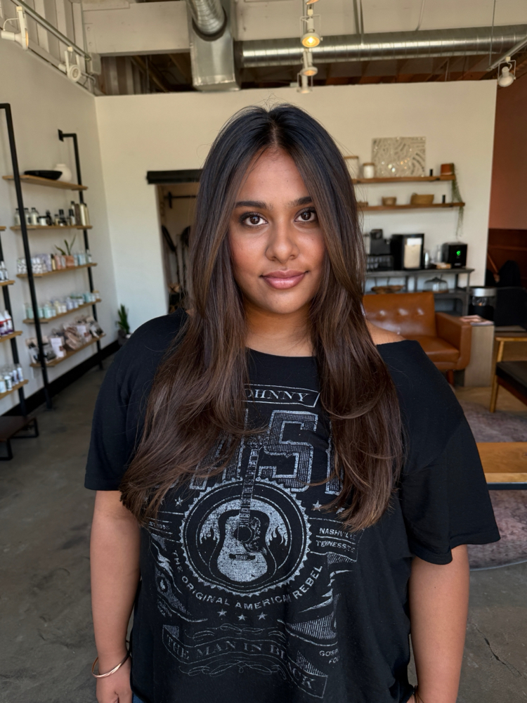 Full Balayage/Highlights + Haircut