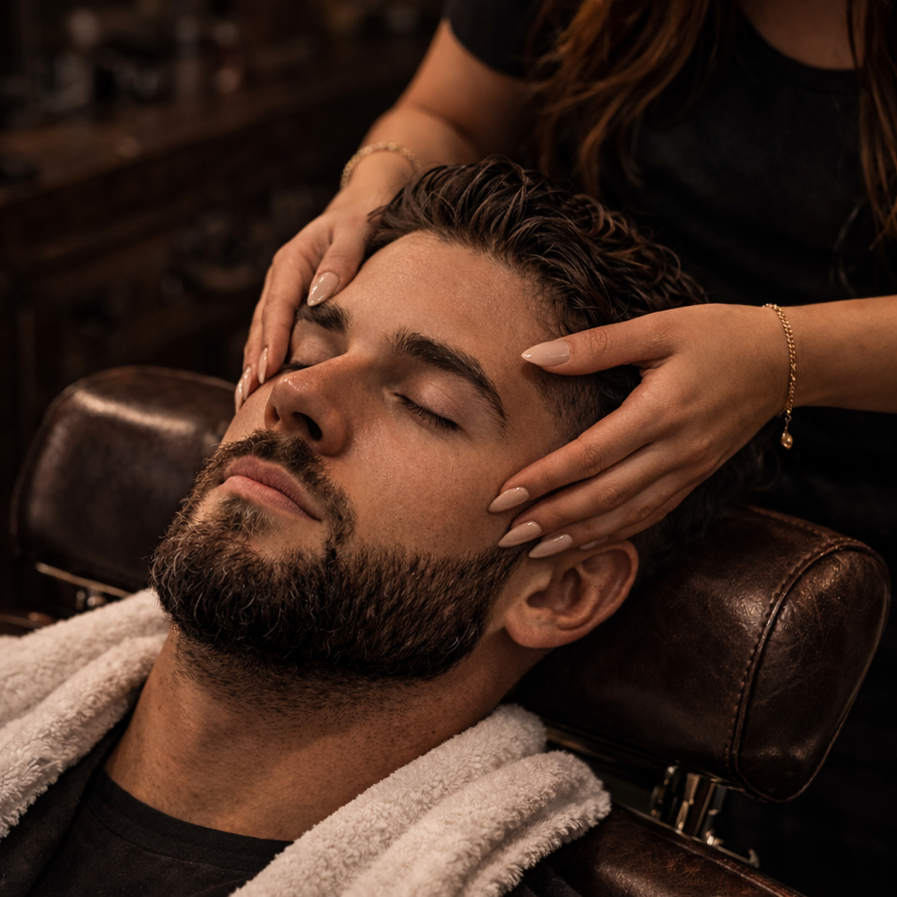The Iron Chair Ritual (Executive) at Iron Chair | Cassie Rene at 18/8 Fine Men’s Salon (West Village) in Dallas, TX