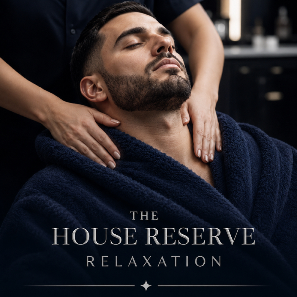 The House Reserve Relaxtion at Sterling House Mens Salon in Frisco, TX