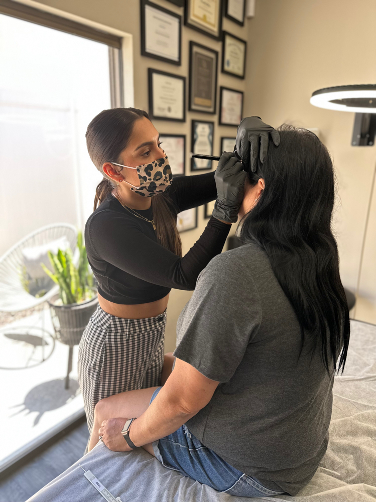 Brow Refresh (hybrid/microshading)