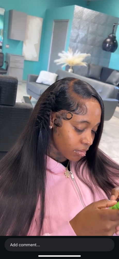 Wig Instal at Touchedbynanii_ in Fontana, CA