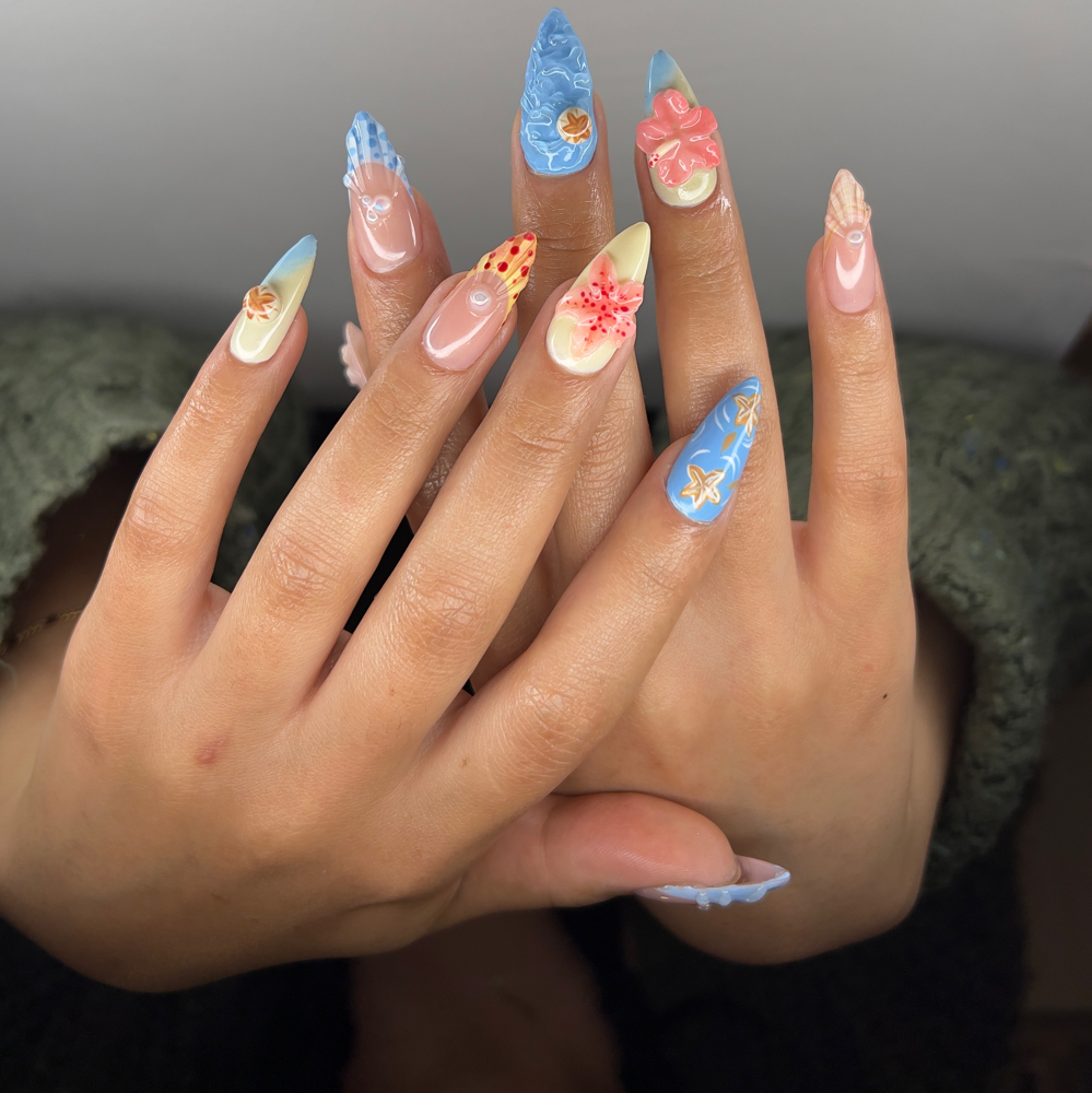 Complex Nail Art