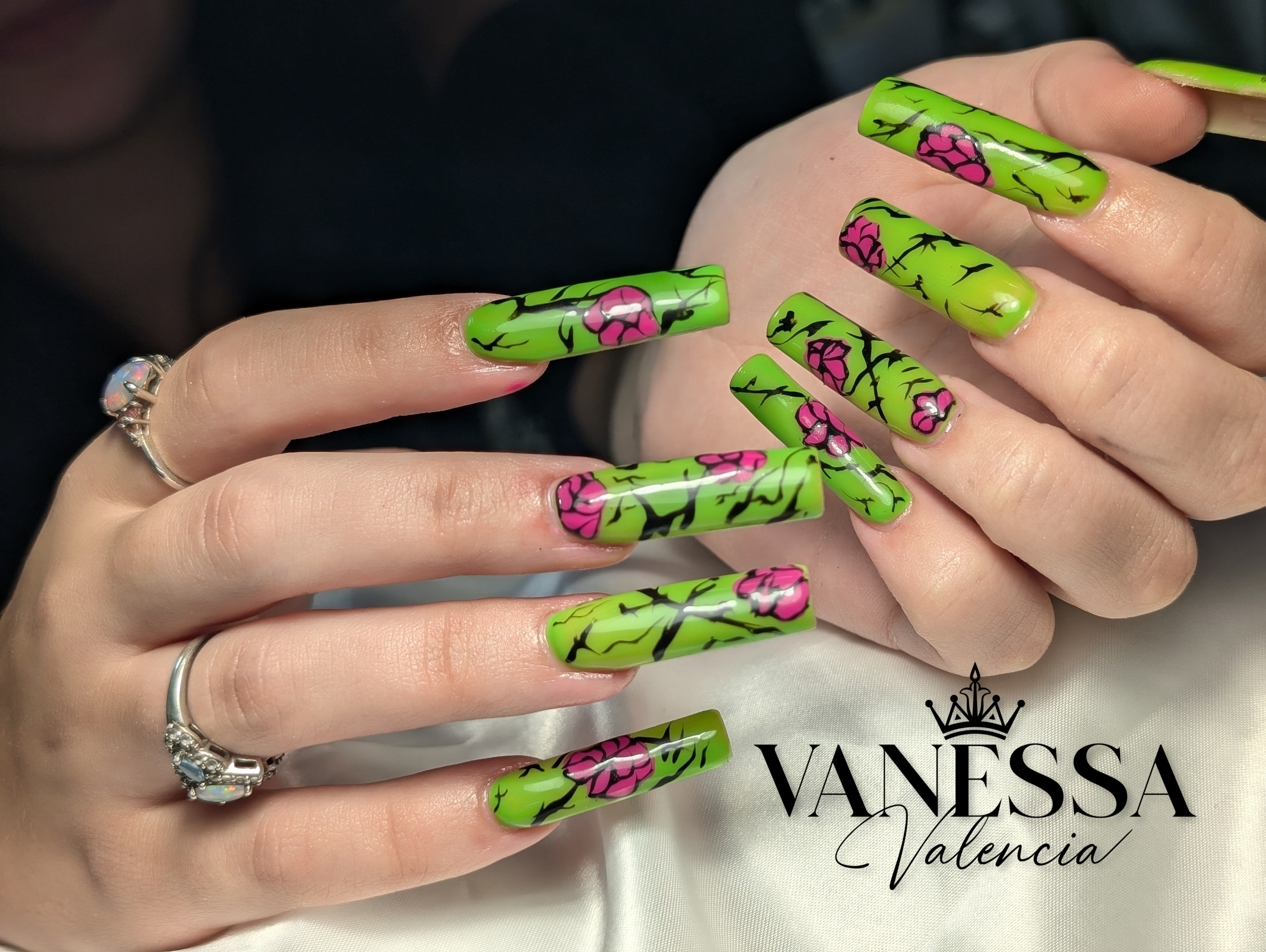 Full Set Acrylic Long at Vanne Valencia Nails in plattsburgh, NY