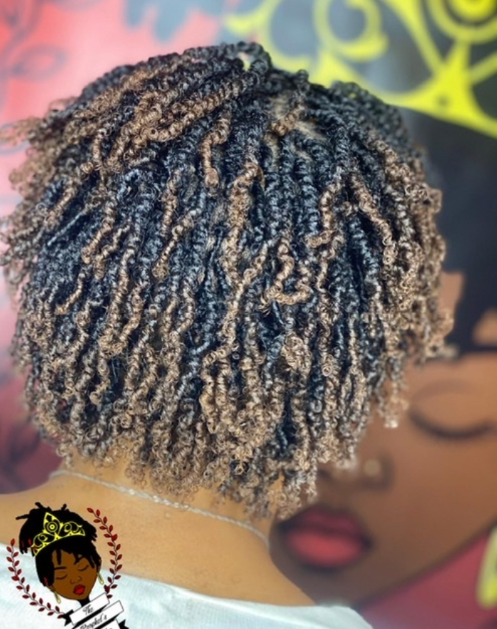 Micro loc retwist/retie