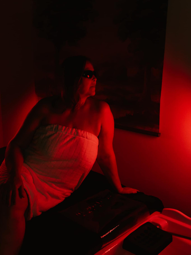 🔴 Red Glow Reset Bed